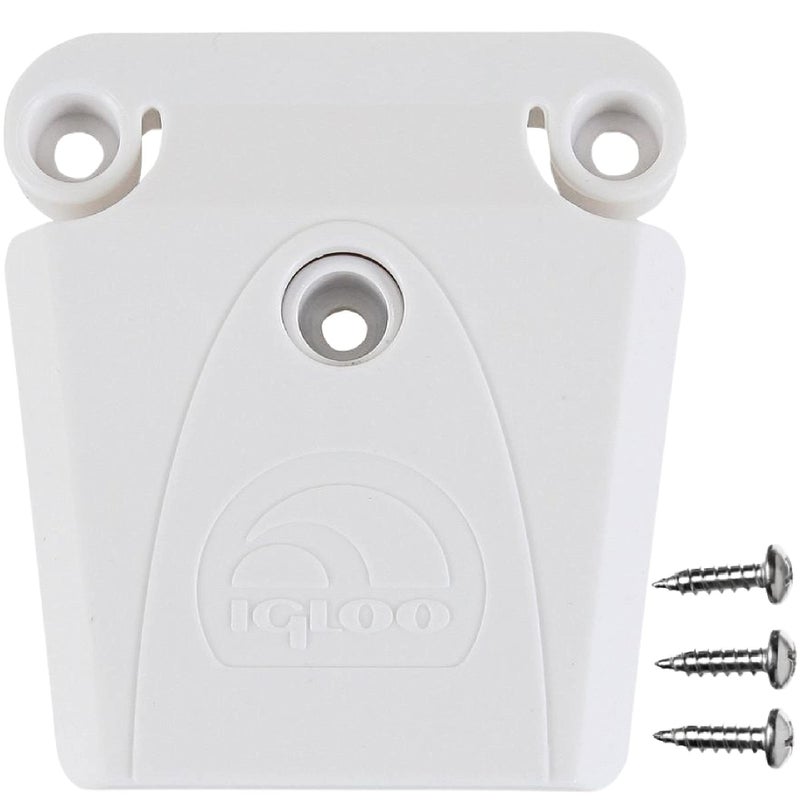 Igloo Universal Plastic Latch Closure, White - Image 1